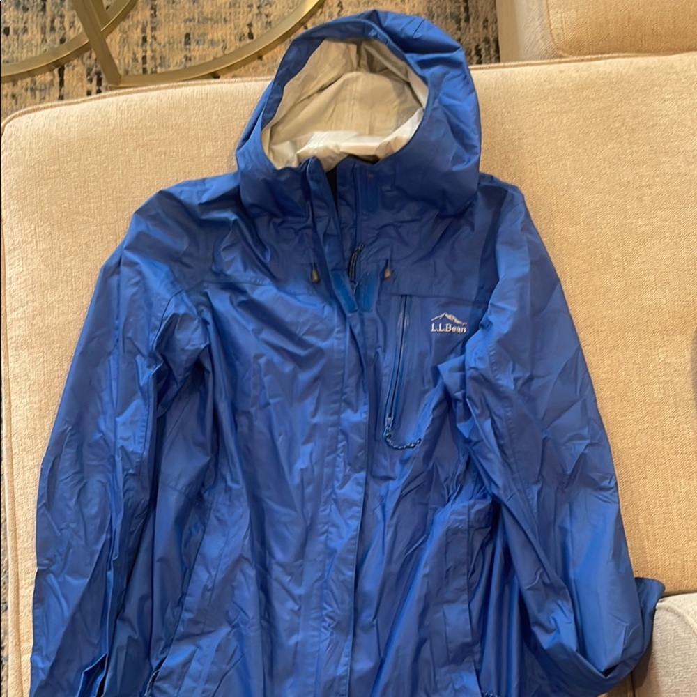 L.L. Bean Royal Blue Rain Jacket